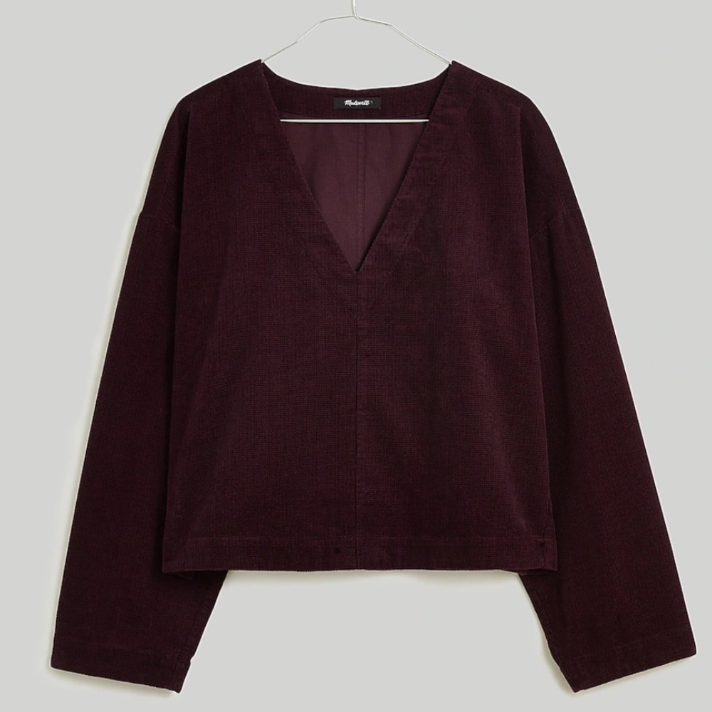✨madewell waffle knit relaxed top✨